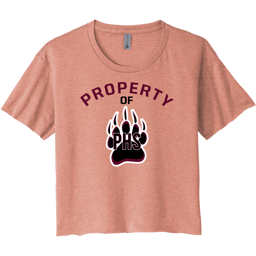 Paideia High Bears <span class="pdp-name-mascot">Paideia High School Bears</span> Next Level Apparel Women's Festival Cali Crop Tee