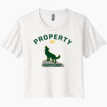 Cypress Creek Coyotes <span class="pdp-name-mascot">Cypress Creek Coyotes</span> Next Level Women's Festival Cali Crop Tee Front Thumbnail