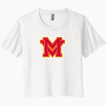 MONTE VISTA HIGH SCHOOL MONARCHS <span class="pdp-name-mascot">MONTE VISTA MONARCHS</span> Next Level Women's Festival Cali Crop Tee Front Thumbnail