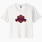 Lance O's Recruiting Network Lance O's Recruiting <span class="pdp-name-mascot">Lanceo's Recruiting Network</span> Next Level Women's Festival Cali Crop Tee Front Thumbnail