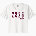 Mash Athletics Next Level Women's Festival Cali Crop Tee Front Thumbnail