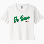 ULS Jr. Bows <span class="pdp-name-mascot">Junior Rainbows</span> Next Level Women's Festival Cali Crop Tee Front Thumbnail