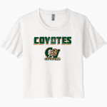 CAMPO VERDE HIGH SCHOOL COYOTES <span class="pdp-name-mascot">CAMPO VERDE COYOTES</span> Next Level Women's Festival Cali Crop Tee Front Thumbnail