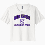 Ben Davis Giants Next Level Women's Festival Cali Crop Tee Front Thumbnail