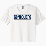 VENICE HIGH SCHOOL GONDOLIERS <span class="pdp-name-mascot">VENICE GONDOLIERS</span> Next Level Women's Festival Cali Crop Tee Front Thumbnail