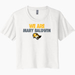 Mary Baldwin Fighting Squirrels <span class="pdp-name-mascot">Mary Baldwin Fighting Squirrels</span> Next Level Women's Festival Cali Crop Tee Front Thumbnail