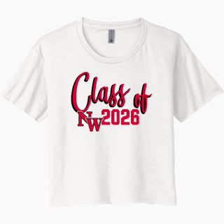 Next Level Women's Festival Cali Crop Tee