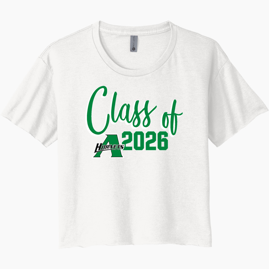 AZLE HIGH SCHOOL HORNETS <span class="pdp-name-mascot">AZLE HORNETS</span> Next Level Women's Festival Cali Crop Tee