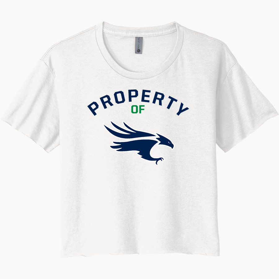 Reynolds Mountain Eagles Next Level Women's Festival Cali Crop Tee