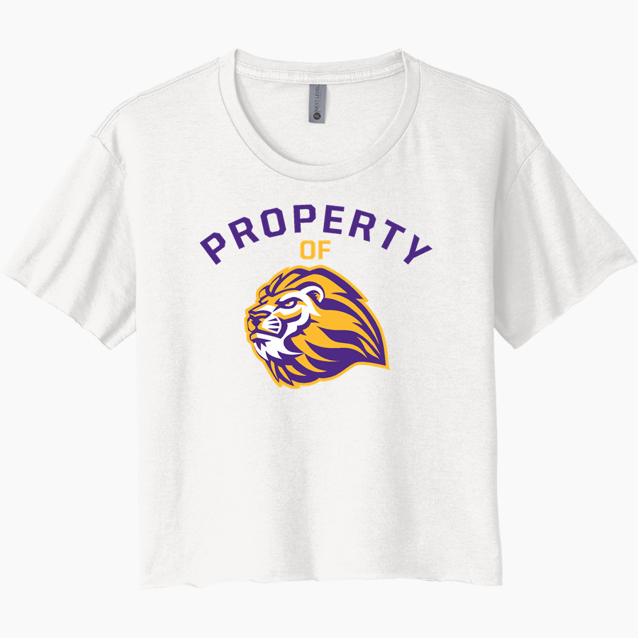 Gospel Light Christian Lions <span class="pdp-name-mascot">Gospel Light Christian School Lions</span> Next Level Women's Festival Cali Crop Tee