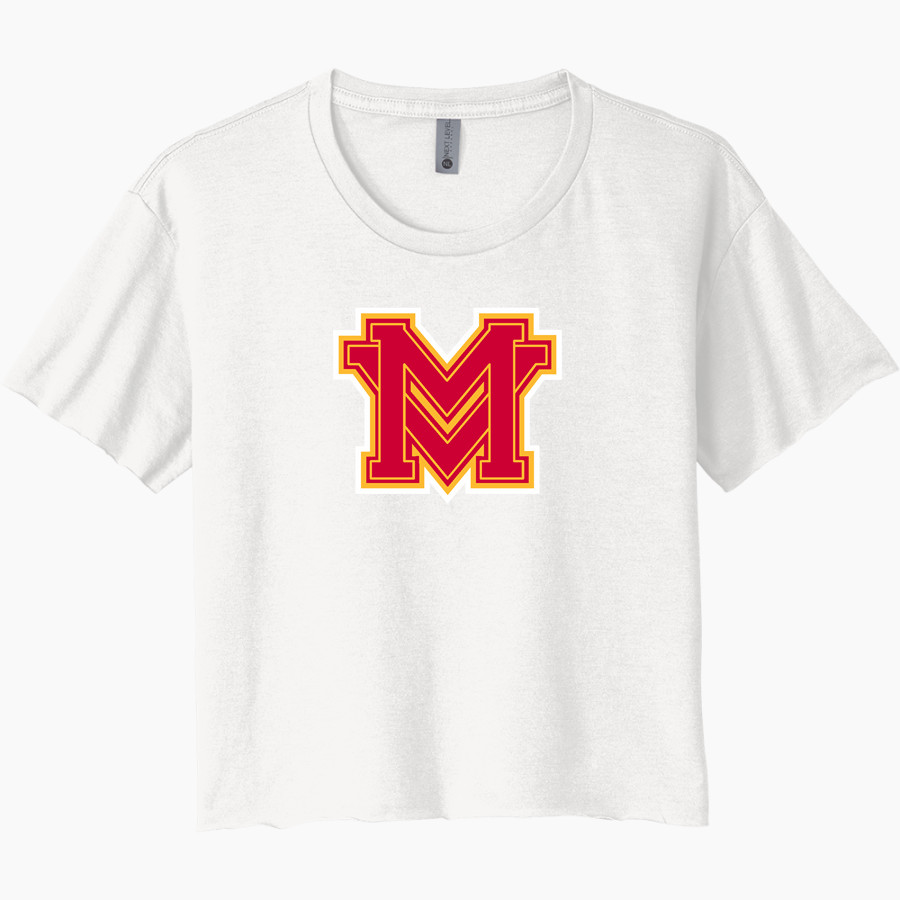 MONTE VISTA HIGH SCHOOL MONARCHS <span class="pdp-name-mascot">MONTE VISTA MONARCHS</span> Next Level Women's Festival Cali Crop Tee