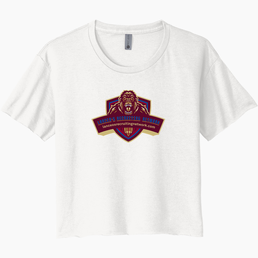 Lance O's Recruiting Network Lance O's Recruiting <span class="pdp-name-mascot">Lanceo's Recruiting Network</span> Next Level Women's Festival Cali Crop Tee