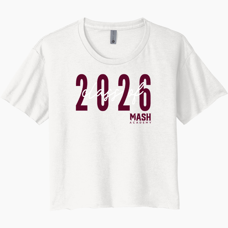 Mash Athletics Next Level Women's Festival Cali Crop Tee