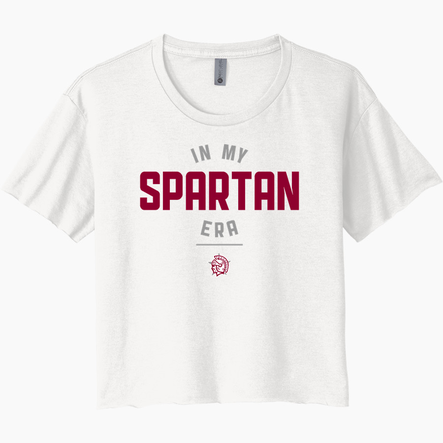 STARPOINT CENTRAL SPARTANS ONLINE STORE Next Level Women's Festival Cali Crop Tee