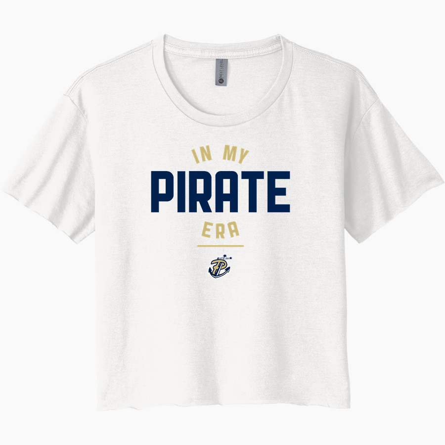 PEARL HIGH SCHOOL PIRATES <span class="pdp-name-mascot">PEARL PIRATES</span> Next Level Women's Festival Cali Crop Tee