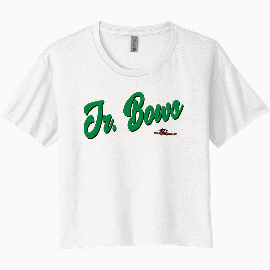 ULS Jr. Bows <span class="pdp-name-mascot">Junior Rainbows</span> Next Level Women's Festival Cali Crop Tee