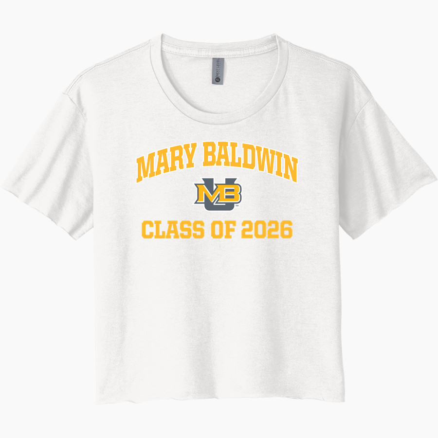 Mary Baldwin Fighting Squirrels <span class="pdp-name-mascot">Mary Baldwin Fighting Squirrels</span> Next Level Women's Festival Cali Crop Tee