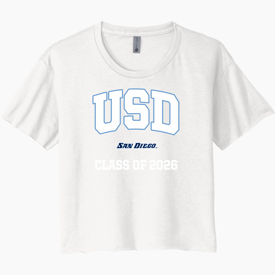 University of San Diego Toreros Next Level Women's Festival Cali Crop Tee