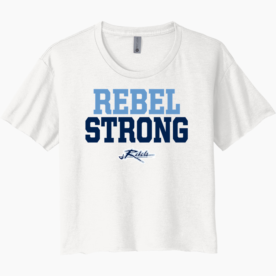 PATRICK HENRY HIGH SCHOOL REBELS <span class="pdp-name-mascot">PATRICK HENRY REBELS</span> Next Level Women's Festival Cali Crop Tee