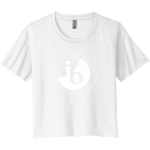 ALPINE Mountain Lions <span class="pdp-name-mascot">ALPINE ELEMENTARY SCHOOL Mountain Lions</span> Next Level Women's Festival Cali Crop Tee Front Thumbnail
