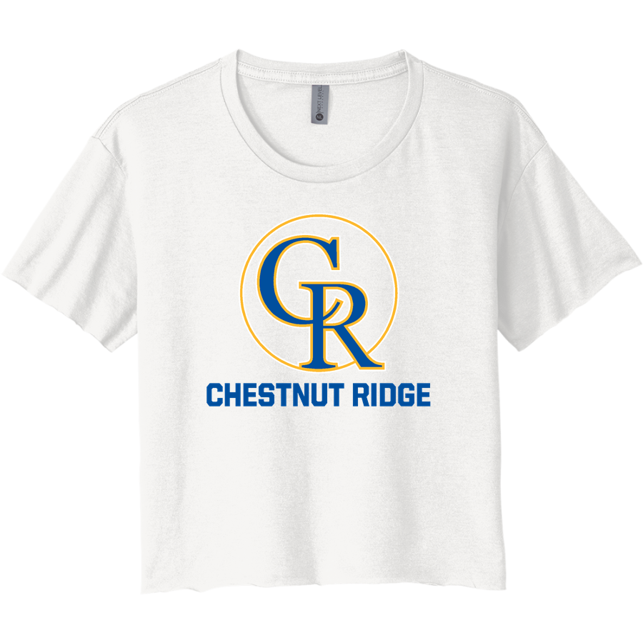 CHESTNUT RIDGE HIGH SCHOOL LIONS <span class="pdp-name-mascot">CHESTNUT RIDGE LIONS</span> Next Level Apparel Women's Festival Cali Crop Tee