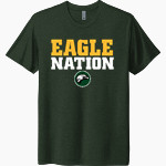 Fuentes Eagles Next Level Unisex Tri-Blend T-Shirt Front Thumbnail