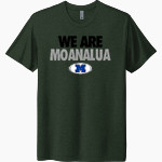 Moanalua Na Menehune Next Level Unisex Tri-Blend T-Shirt Front Thumbnail