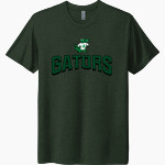 Mannington Gators <span class="pdp-name-mascot">Mannington Gators</span> Next Level Unisex Tri-Blend T-Shirt Front Thumbnail