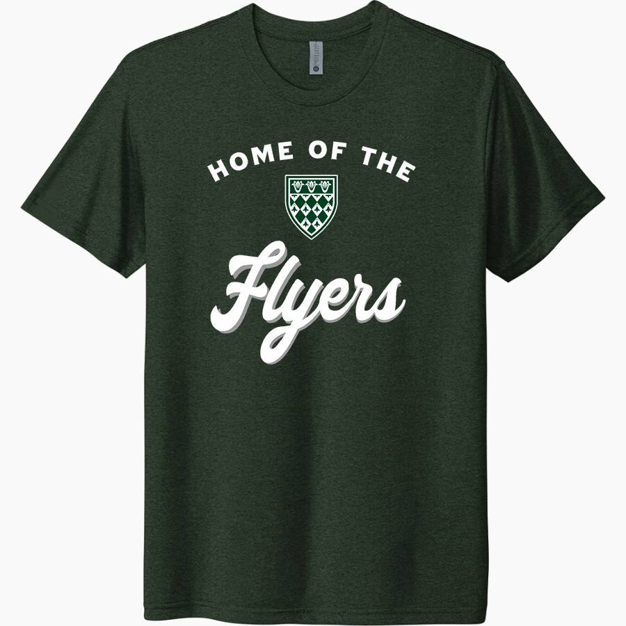 WAYNFLETE SCHOOL FLYERS <span class="pdp-name-mascot">WAYNFLETE FLYERS</span> Next Level Unisex Tri-Blend T-Shirt