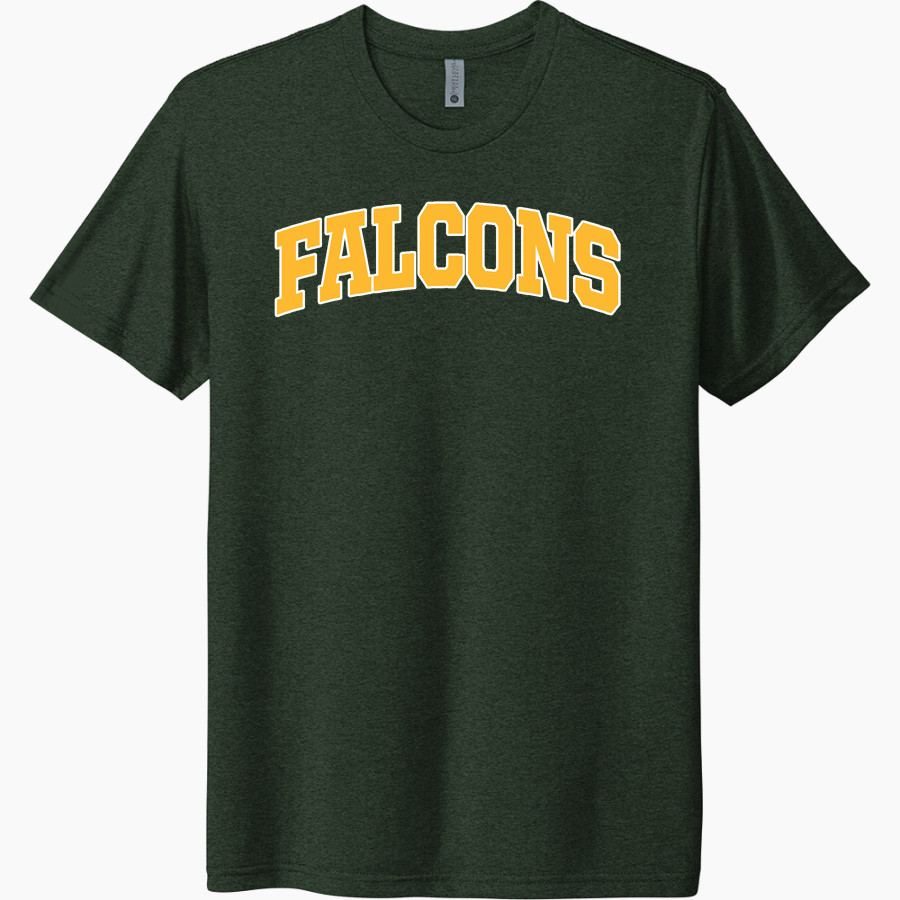 AKRON FIRESTONE HIGH SCHOOL FALCONS <span class="pdp-name-mascot">AKRON FIRESTONE FALCONS</span> Next Level Unisex Tri-Blend T-Shirt