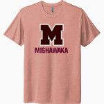 Mishawaka Cavemen Next Level Unisex Tri-Blend T-Shirt Front Thumbnail
