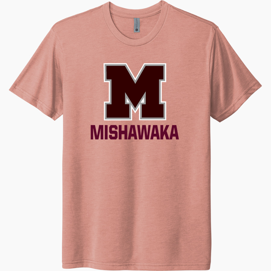 Mishawaka Cavemen Next Level Unisex Tri-Blend T-Shirt