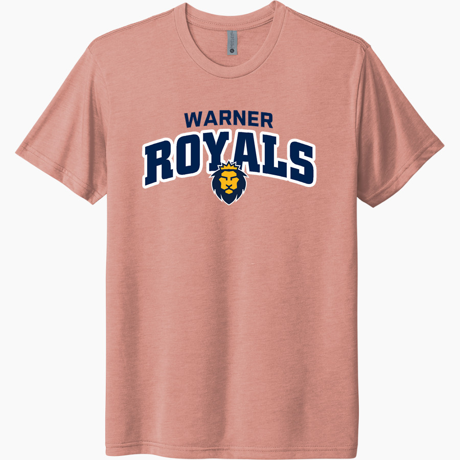 Warner Royals <span class="pdp-name-mascot">Warner Royals</span> Next Level Unisex Tri-Blend T-Shirt