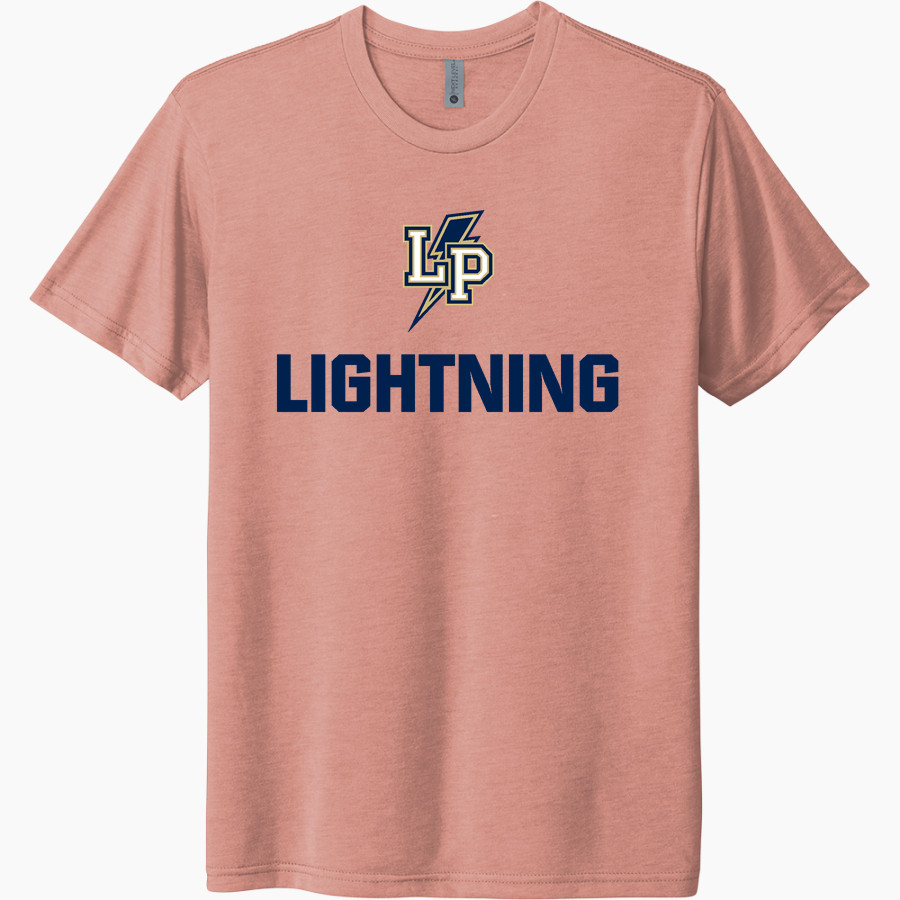 Lincoln Prep Academy Lightning Next Level Unisex Tri-Blend T-Shirt