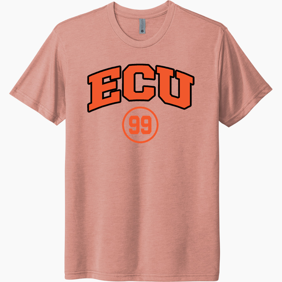 ECU Tigers <span class="pdp-name-mascot">East Central Tigers</span> Next Level Unisex Tri-Blend T-Shirt