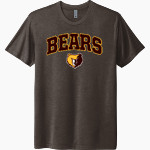 EVANSVILLE CENTRAL HIGH SCHOOL BEARS <span class="pdp-name-mascot">Central BEARS</span> Next Level Unisex Tri-Blend T-Shirt Front Thumbnail