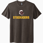 OLD FORT HIGH SCHOOL STOCKADERS <span class="pdp-name-mascot">OLD FORT STOCKADERS</span> Next Level Unisex Tri-Blend T-Shirt Front Thumbnail