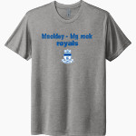 HINCKLEY-BIG ROCK HIGH SCHOOL ROYALS <span class="pdp-name-mascot">HINCKLEY - BIG ROCK ROYALS</span> Next Level Unisex Tri-Blend T-Shirt Front Thumbnail