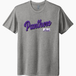 Walsenburg JR SR High School PANTHERS Next Level Unisex Tri-Blend T-Shirt Front Thumbnail
