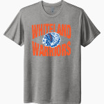 Whiteland Warriors <span class="pdp-name-mascot">Whiteland Warriors</span> Next Level Unisex Tri-Blend T-Shirt Front Thumbnail