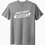 Grant County Braves The Official Online Store <span class="pdp-name-mascot">Grant County Braves</span> Next Level Unisex Tri-Blend T-Shirt Front Thumbnail