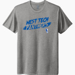 West Tech Panthers Next Level Unisex Tri-Blend T-Shirt Front Thumbnail