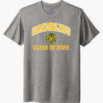 Grambling Kittens Next Level Unisex Tri-Blend T-Shirt Front Thumbnail