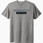 Adrenaline Fastpitch Fastpitch <span class="pdp-name-mascot">Adrenaline Fastpitch Fastpitch</span> Next Level Unisex Tri-Blend T-Shirt Front Thumbnail