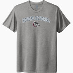 EDMOND MEMORIAL HIGH SCHOOL BULLDOGS <span class="pdp-name-mascot">EDMOND MEMORIAL BULLDOGS</span> Next Level Unisex Tri-Blend T-Shirt Front Thumbnail