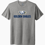 BETHPAGE HIGH SCHOOL GOLDEN EAGLES Next Level Unisex Tri-Blend T-Shirt Front Thumbnail