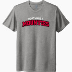 Northwest Mounties Next Level Unisex Tri-Blend T-Shirt Front Thumbnail