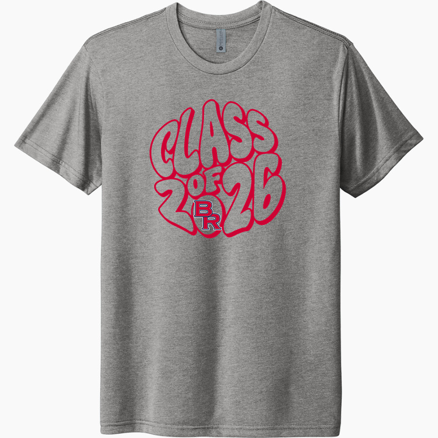 Big Rapids Cardinals Next Level Unisex Tri-Blend T-Shirt