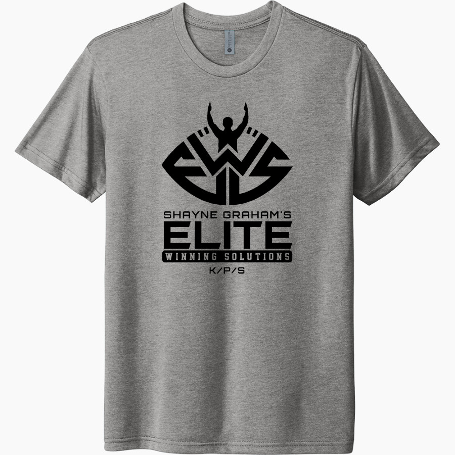 SHAYNE GRAHAM'S ELITE WINNING SOLUTIONS Next Level Unisex Tri-Blend T-Shirt