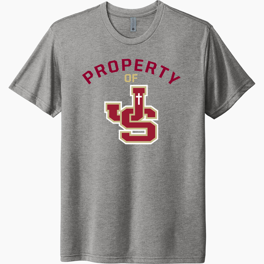 JSERRA CATHOLIC HIGH SCHOOL LIONS <span class="pdp-name-mascot">J SERRA LIONS</span> Next Level Unisex Tri-Blend T-Shirt